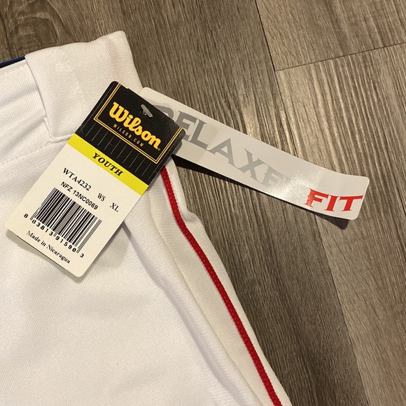 Wilson New! Youth white classic relaxed fit baseball pants size XL - Picture 3 of 8